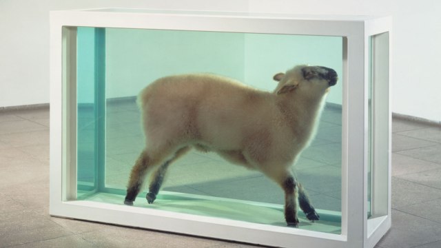 Damien Hirst - Away from Flock (1994)